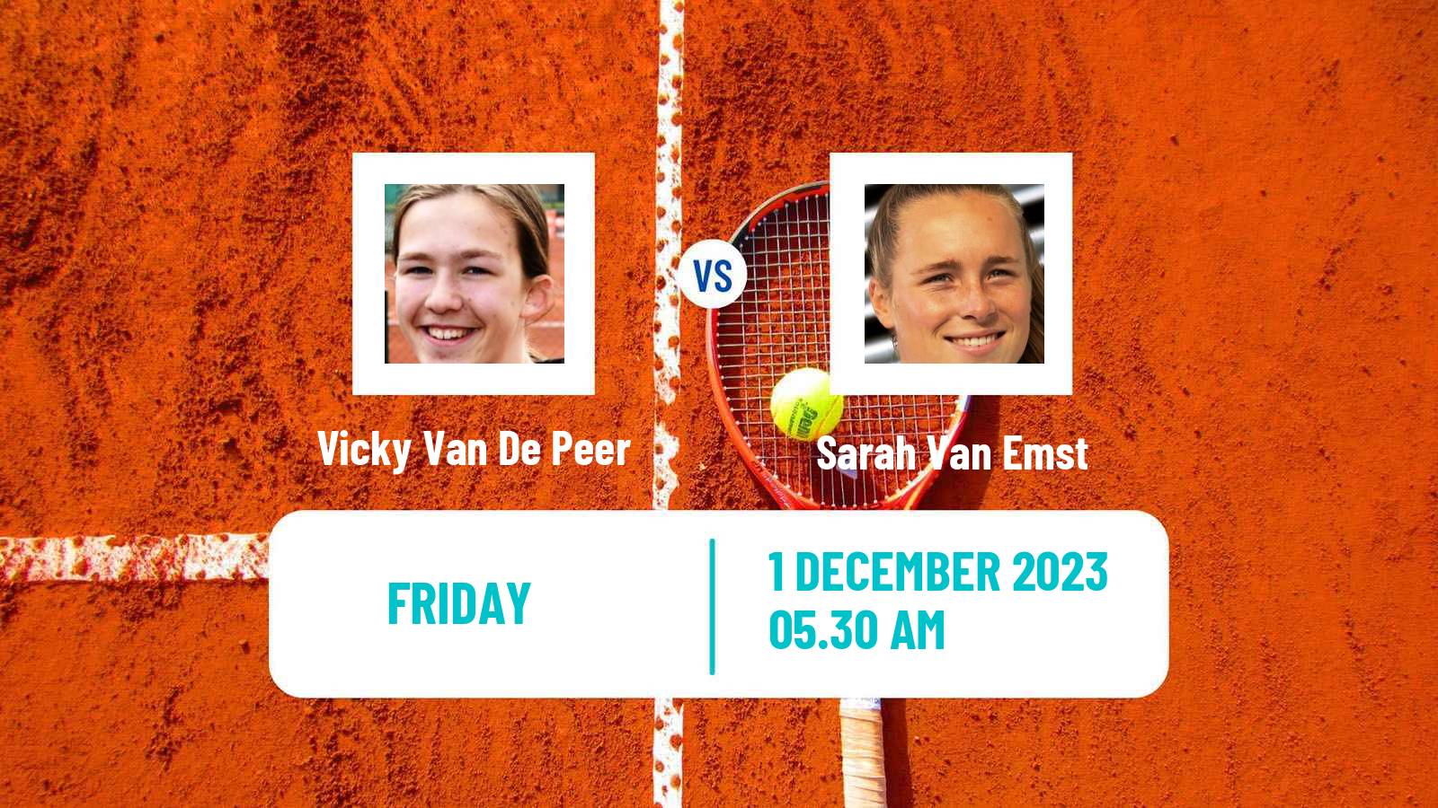 Tennis ITF W15 Monastir 42 Women Vicky Van De Peer - Sarah Van Emst