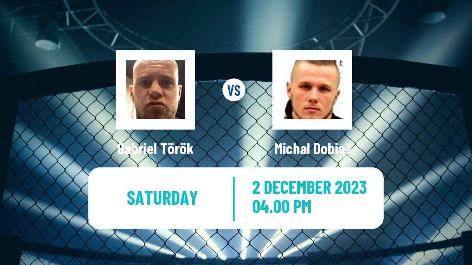 MMA Middleweight Rfa Men Gabriel Török - Michal Dobiaš
