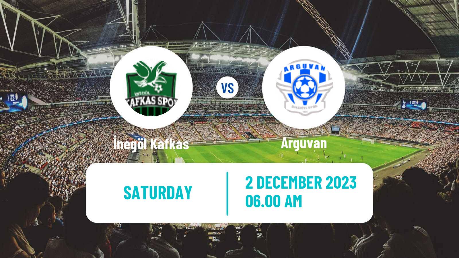 Soccer Turkish 3 Lig Group 1 İnegöl Kafkas - Arguvan