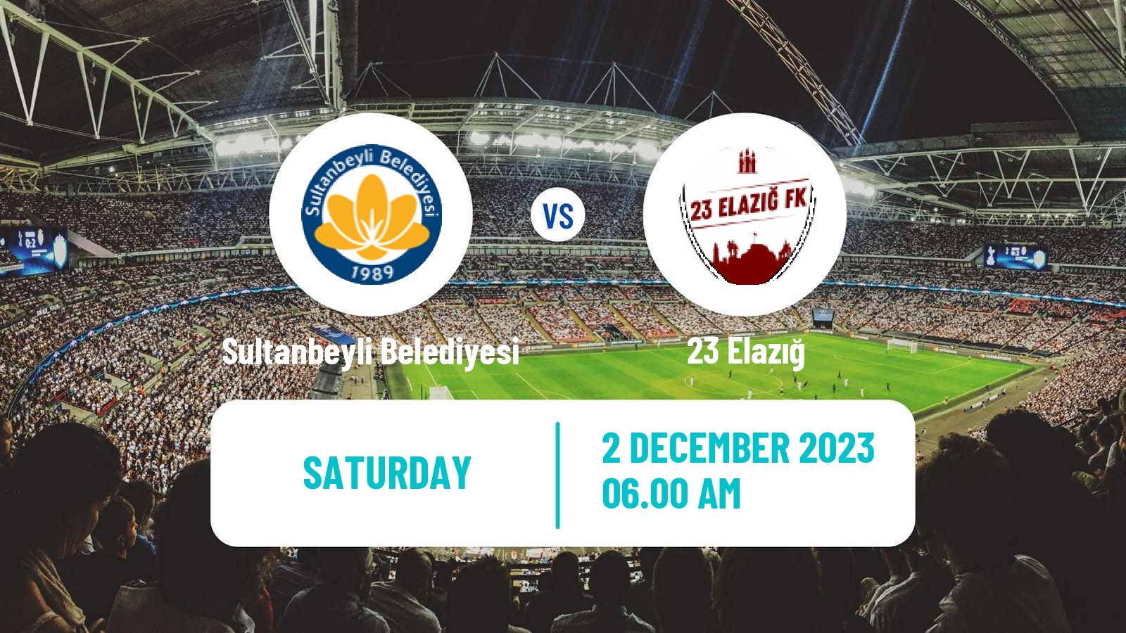 Soccer Turkish 3 Lig Group 4 Sultanbeyli Belediyesi - 23 Elazığ