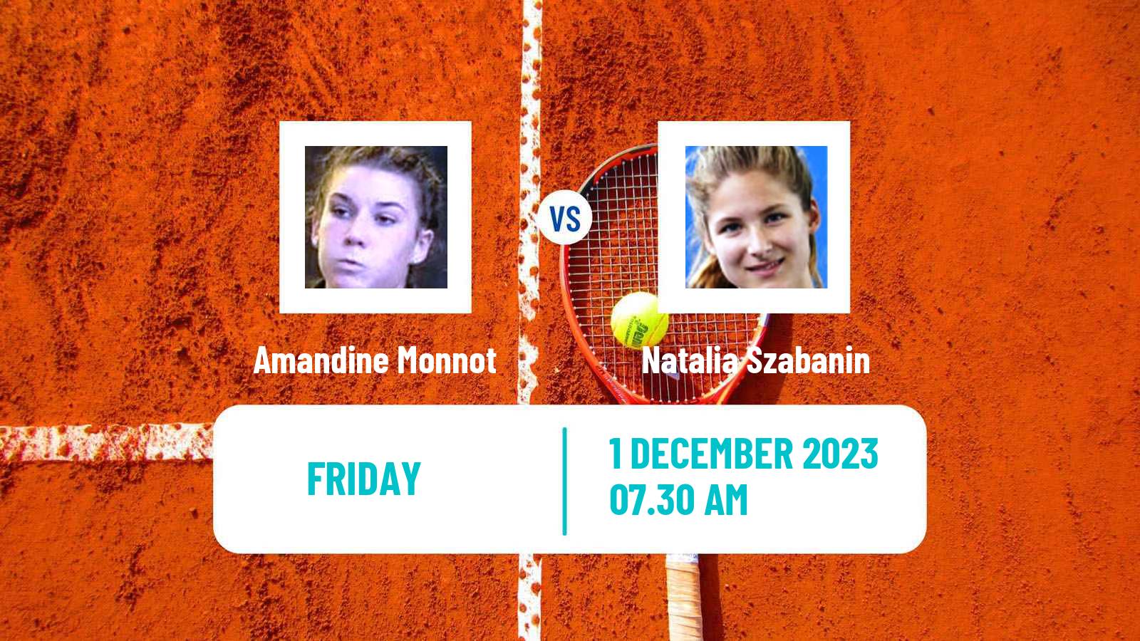 Tennis ITF W25 Lousada 2 Women Amandine Monnot - Natalia Szabanin