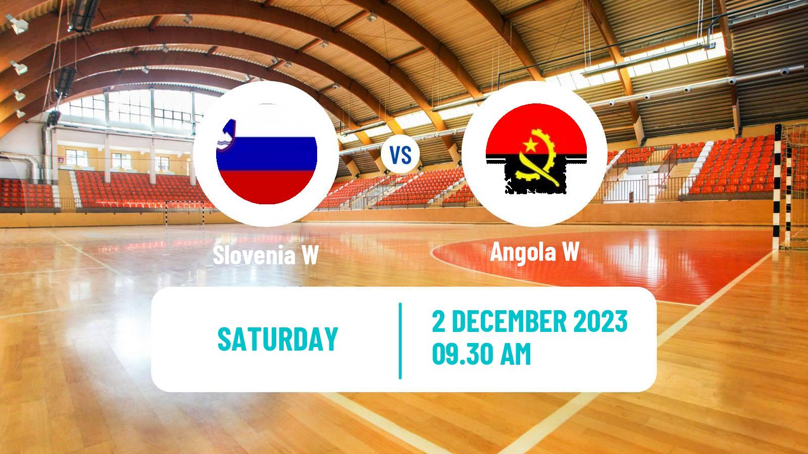 Handball Handball World Championship Women Slovenia W - Angola W