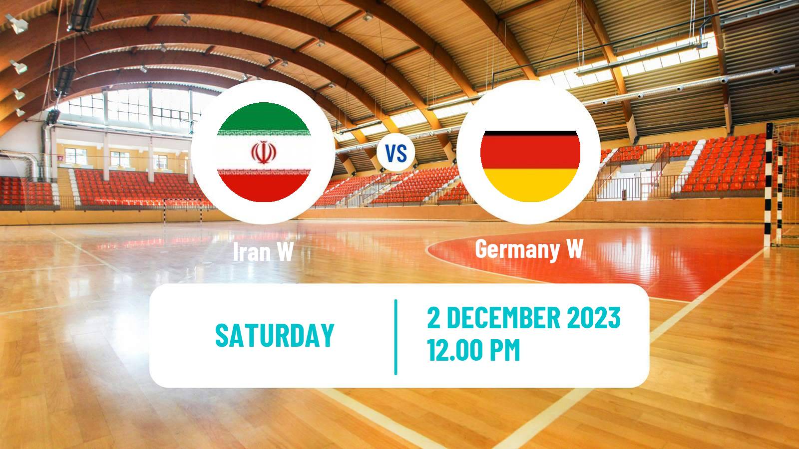 Handball Handball World Championship Women Iran W - Germany W