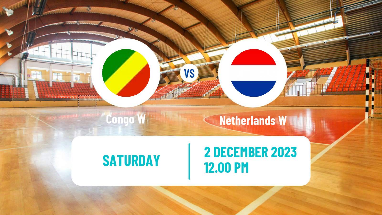 Handball Handball World Championship Women Congo W - Netherlands W