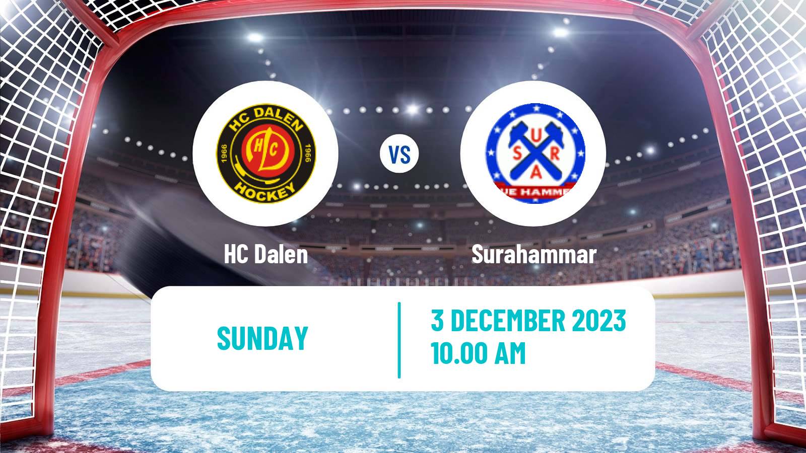 Hockey Swedish HockeyEttan Vastra Dalen - Surahammar