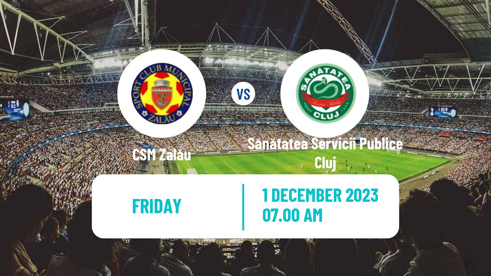 Soccer Romanian Liga 3 - Seria 10 Zalău - Sănătatea Servicii Publice Cluj