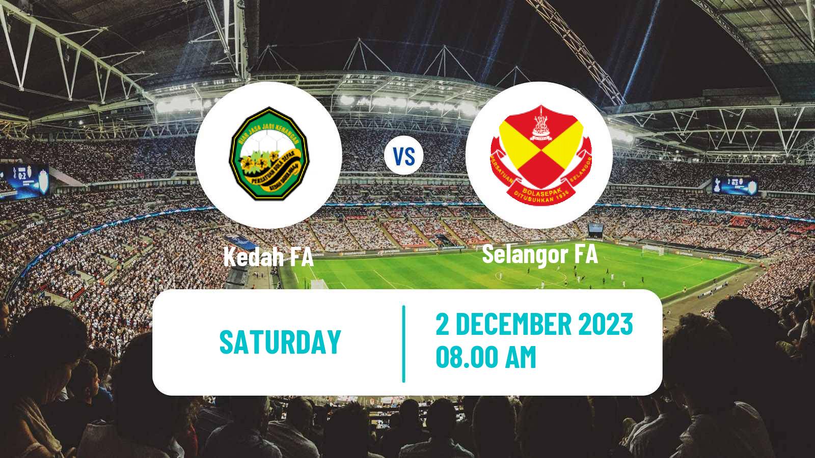 Soccer Malaysian Super League Kedah FA - Selangor FA