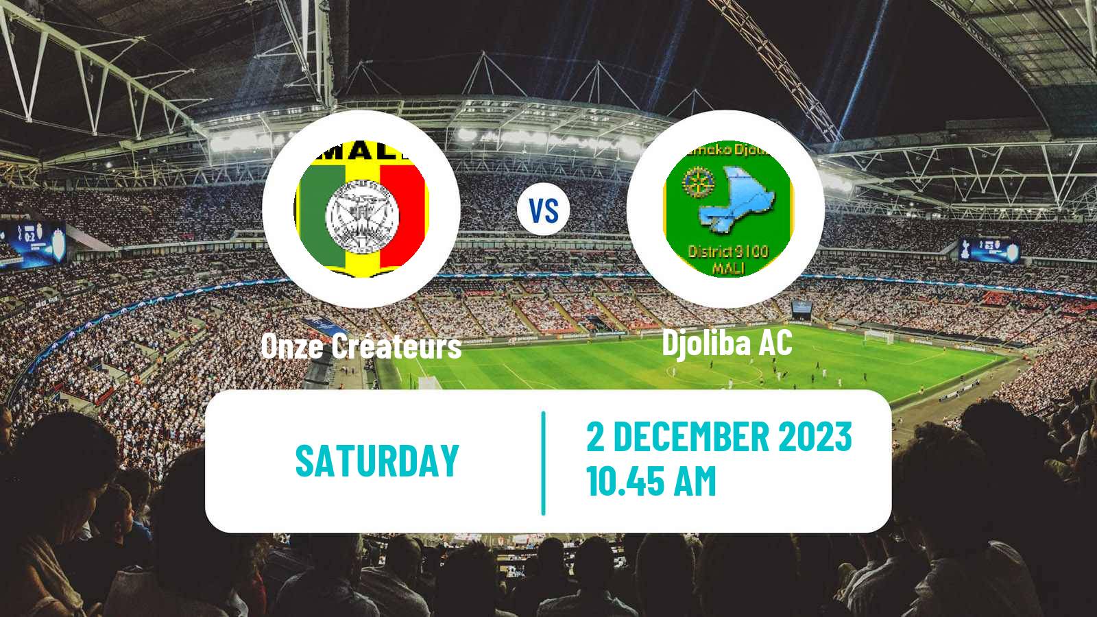 Soccer Malian Première Division Onze Créateurs - Djoliba