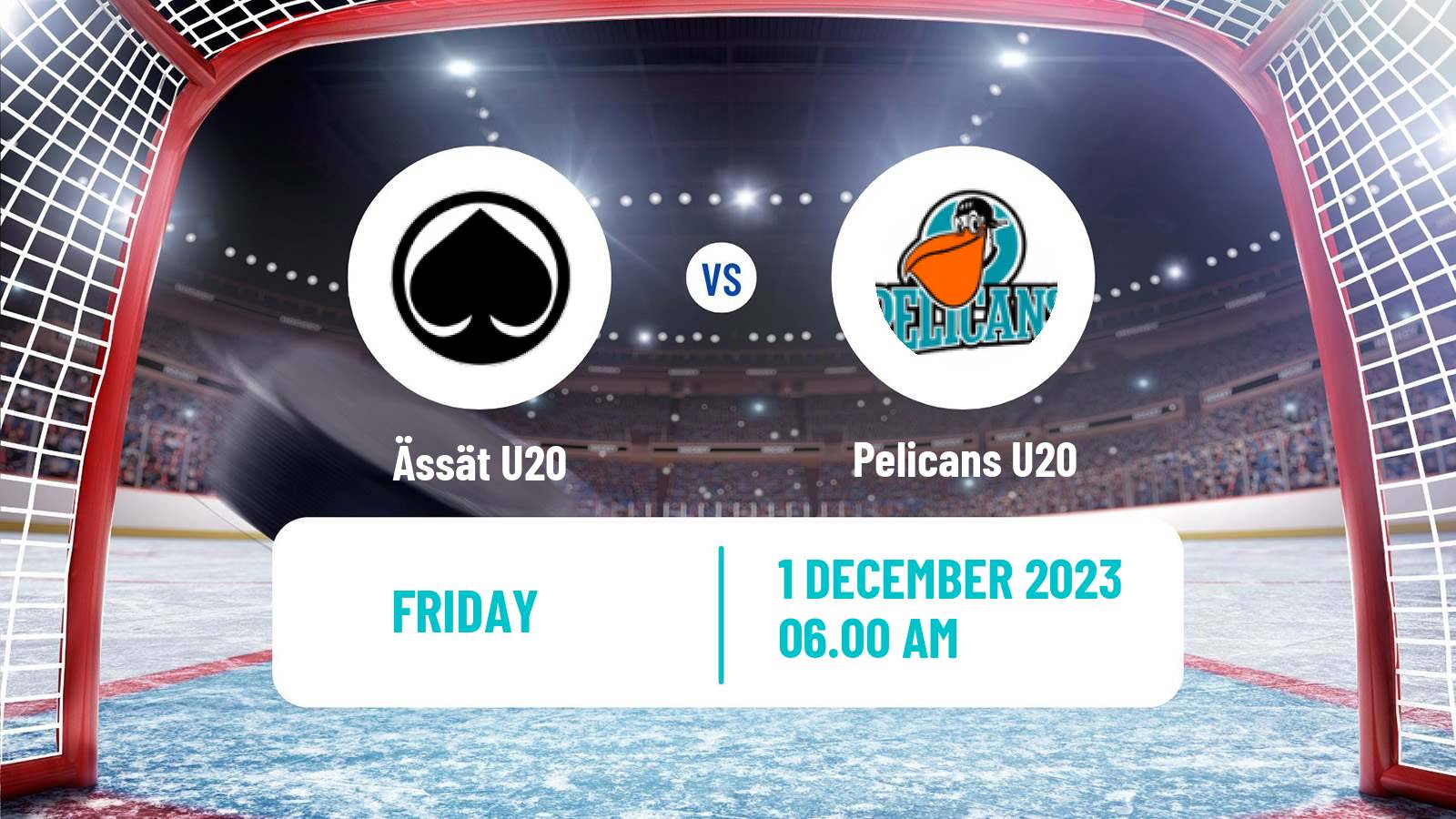 Hockey Finnish SM-sarja U20 Ässät U20 - Pelicans U20