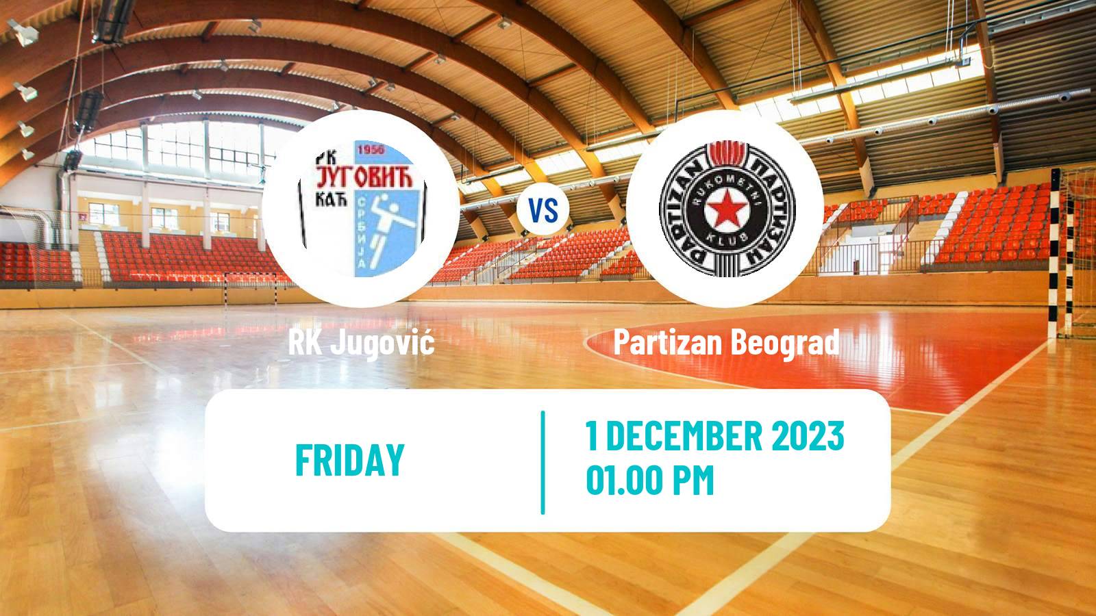 Handball Serbian Superliga Handball Jugović - Partizan Beograd