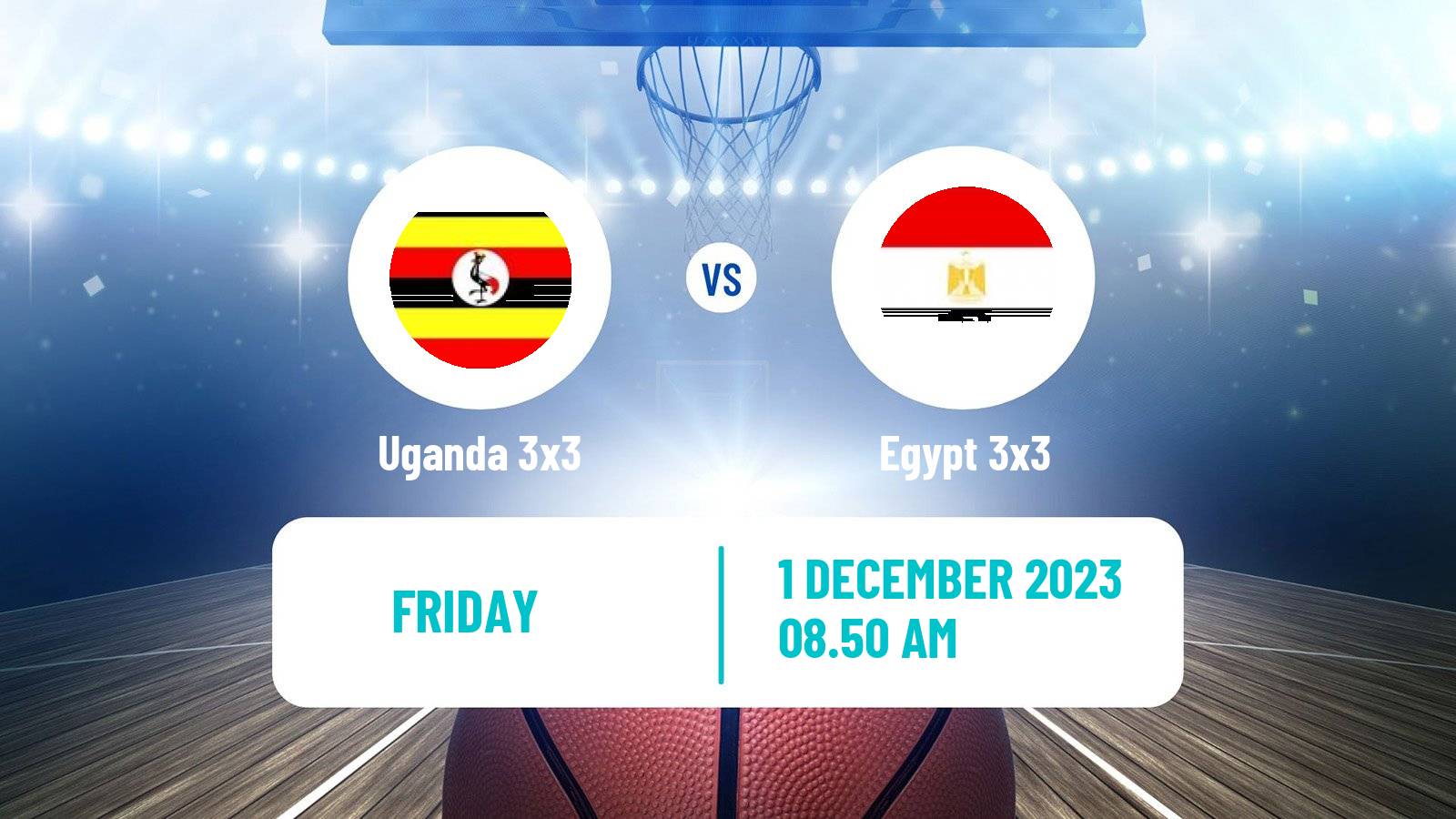 Basketball Africa Cup 3x3 Uganda 3x3 - Egypt 3x3