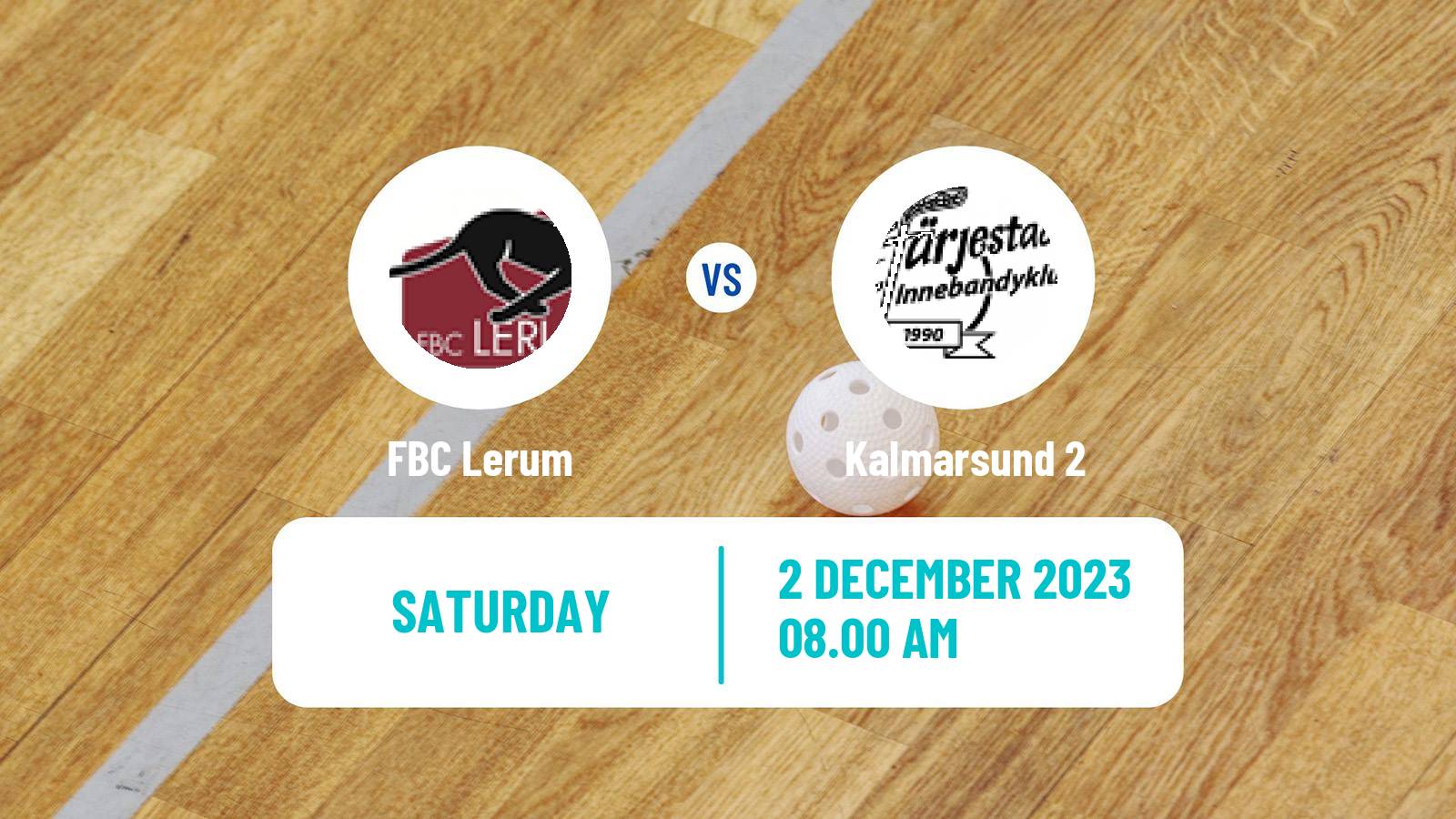 Floorball Swedish Allsvenskan Södra Floorball Lerum - Kalmarsund 2