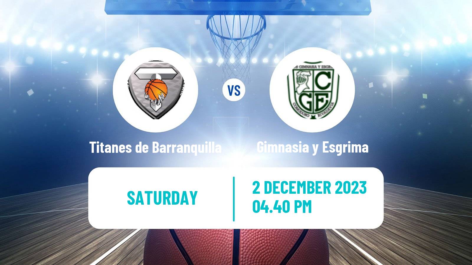Basketball Basketball South American League Titanes de Barranquilla - Gimnasia y Esgrima