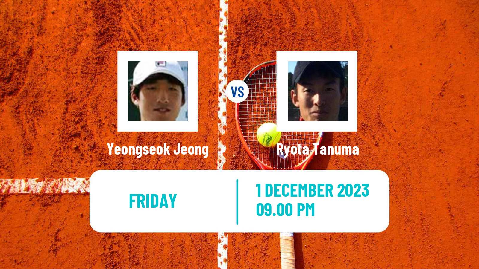Tennis ITF M15 Kuala Lumpur Men Yeongseok Jeong - Ryota Tanuma