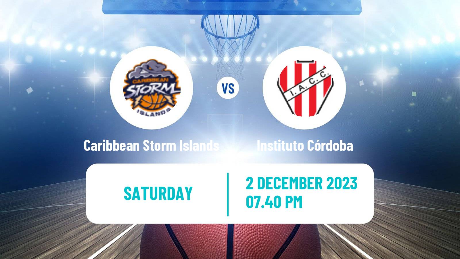 Basketball Basketball South American League Caribbean Storm Islands - Instituto Córdoba