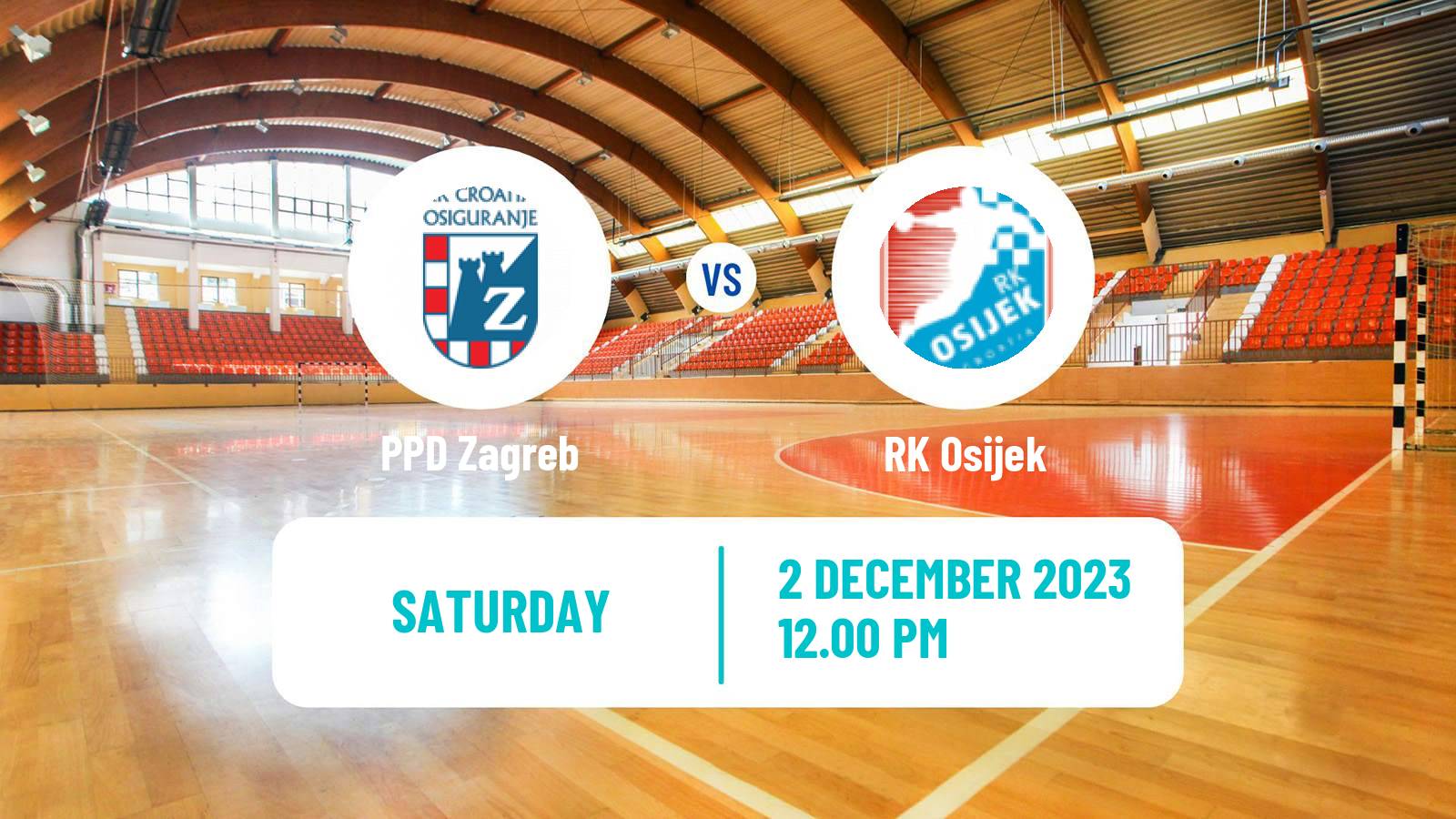 Handball Croatian Premijer Liga Handball PPD Zagreb - Osijek