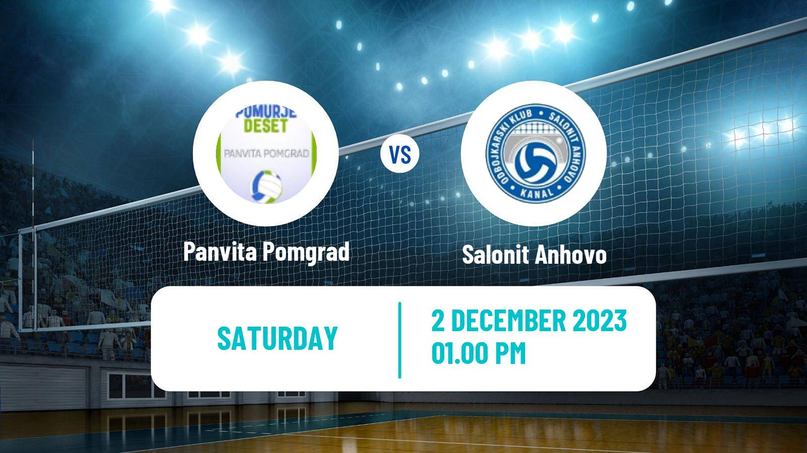 Volleyball Slovenian 1 DOL Volleyball Panvita Pomgrad - Salonit Anhovo