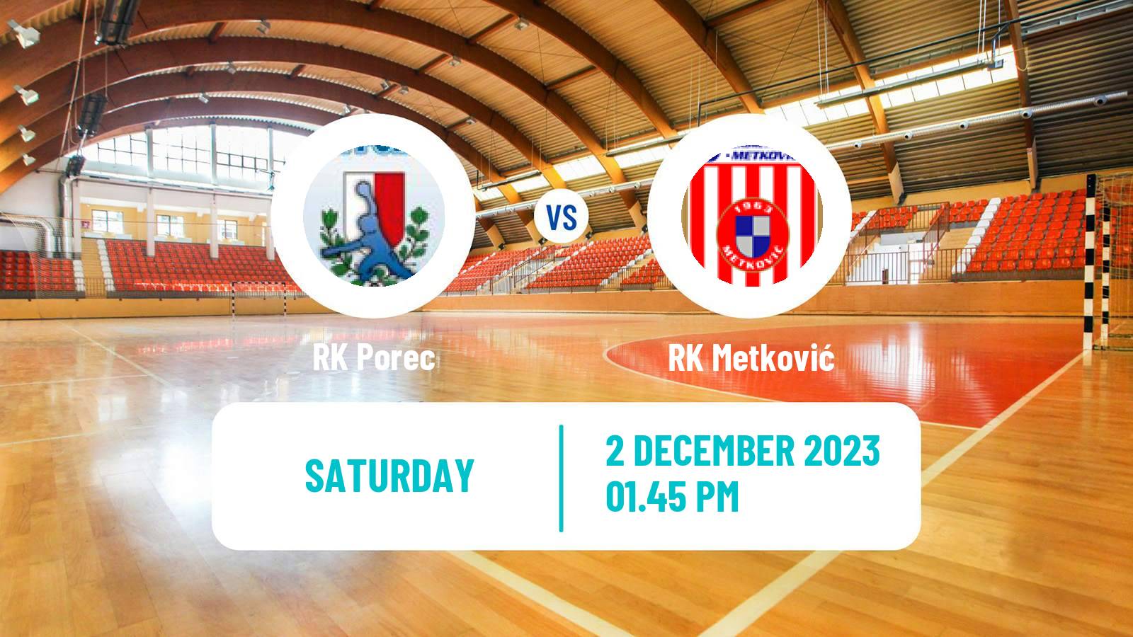 Handball Croatian Premijer Liga Handball Porec - Metković