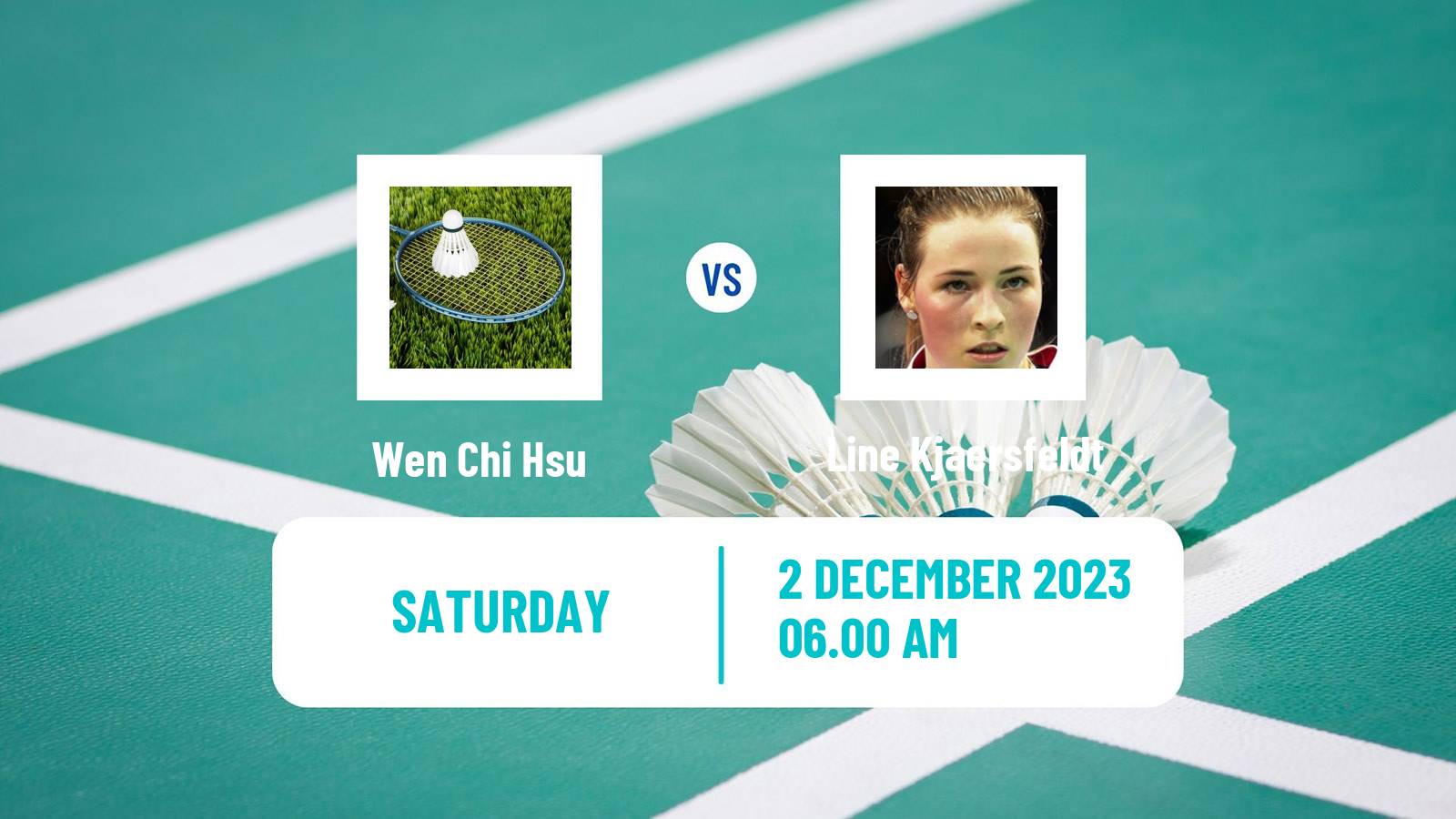 Badminton BWF World Tour Syed Modi International Championships Women Wen Chi Hsu - Line Kjaersfeldt