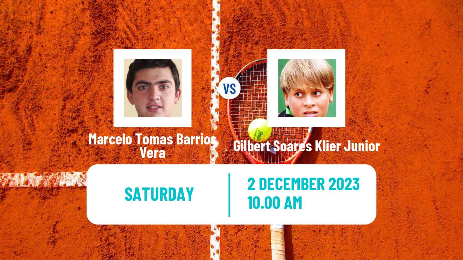 Tennis Temuco Challenger Men Marcelo Tomas Barrios Vera - Gilbert Soares Klier Junior