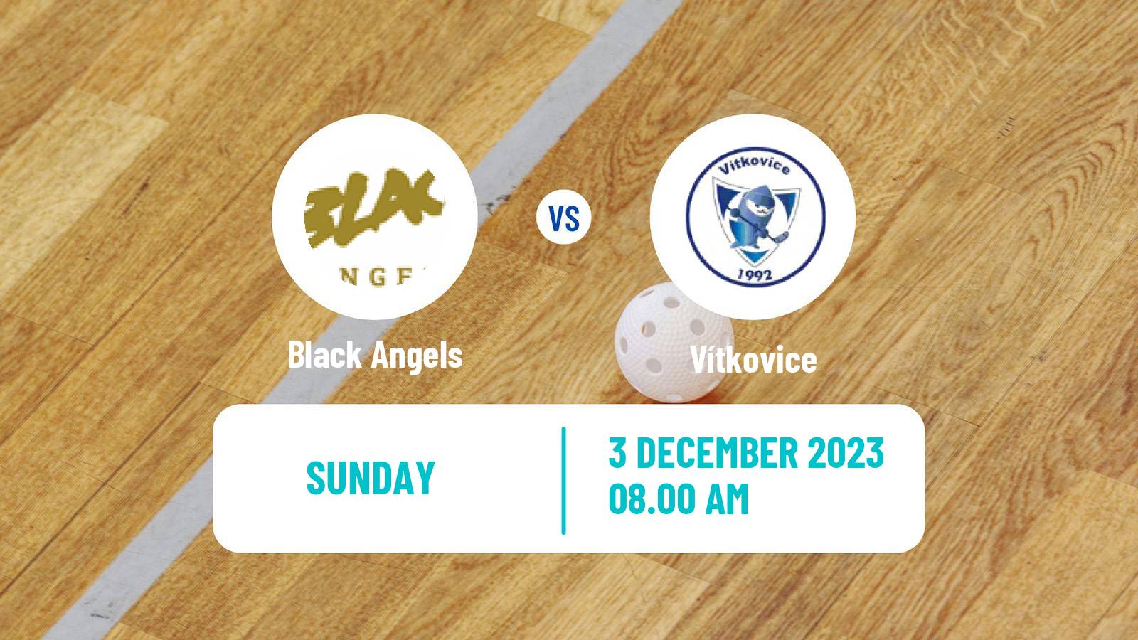 Floorball Czech Superliga Floorball Black Angels - Vítkovice