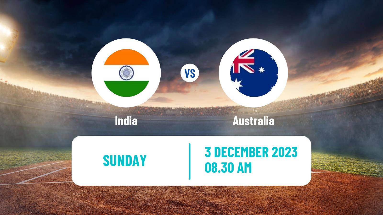 Cricket Twenty20 International India - Australia