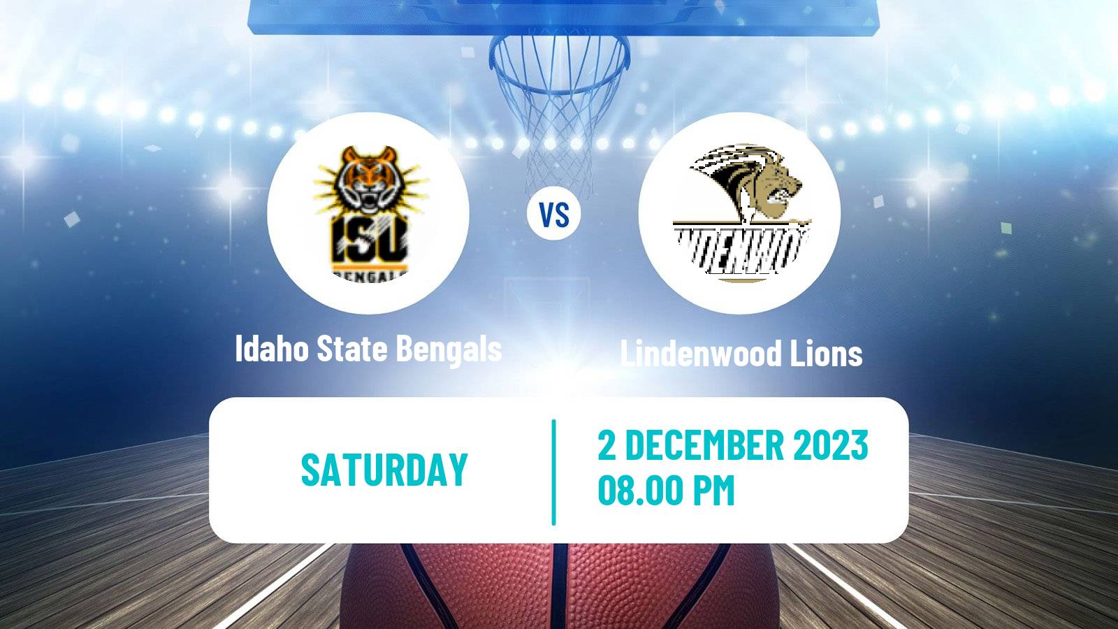 Basketball NCAA College Basketball Idaho State Bengals - Lindenwood Lions