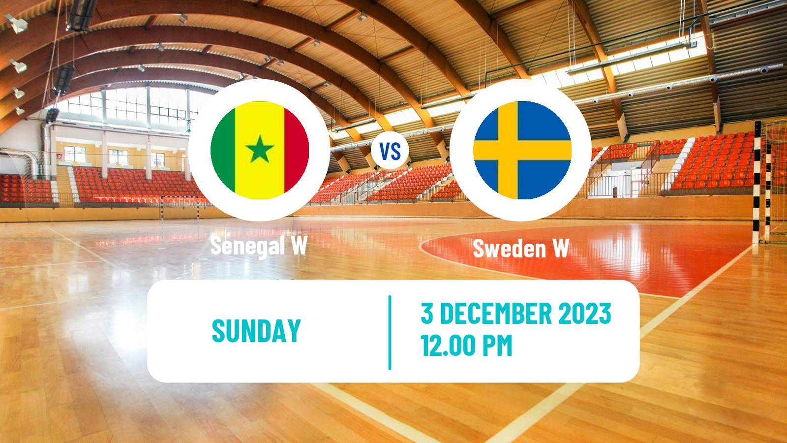 Handball Handball World Championship Women Senegal W - Sweden W