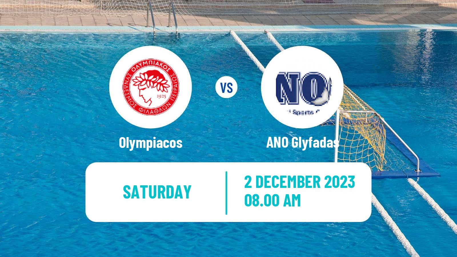 Water polo Greek A1 Water Polo Olympiacos - Glyfada