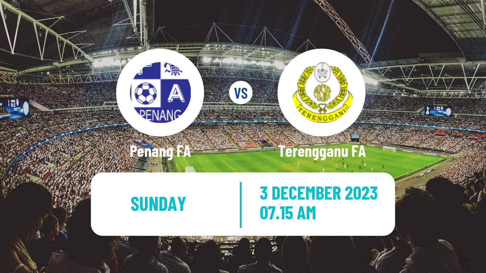 Soccer Malaysian Super League Penang - Terengganu FA