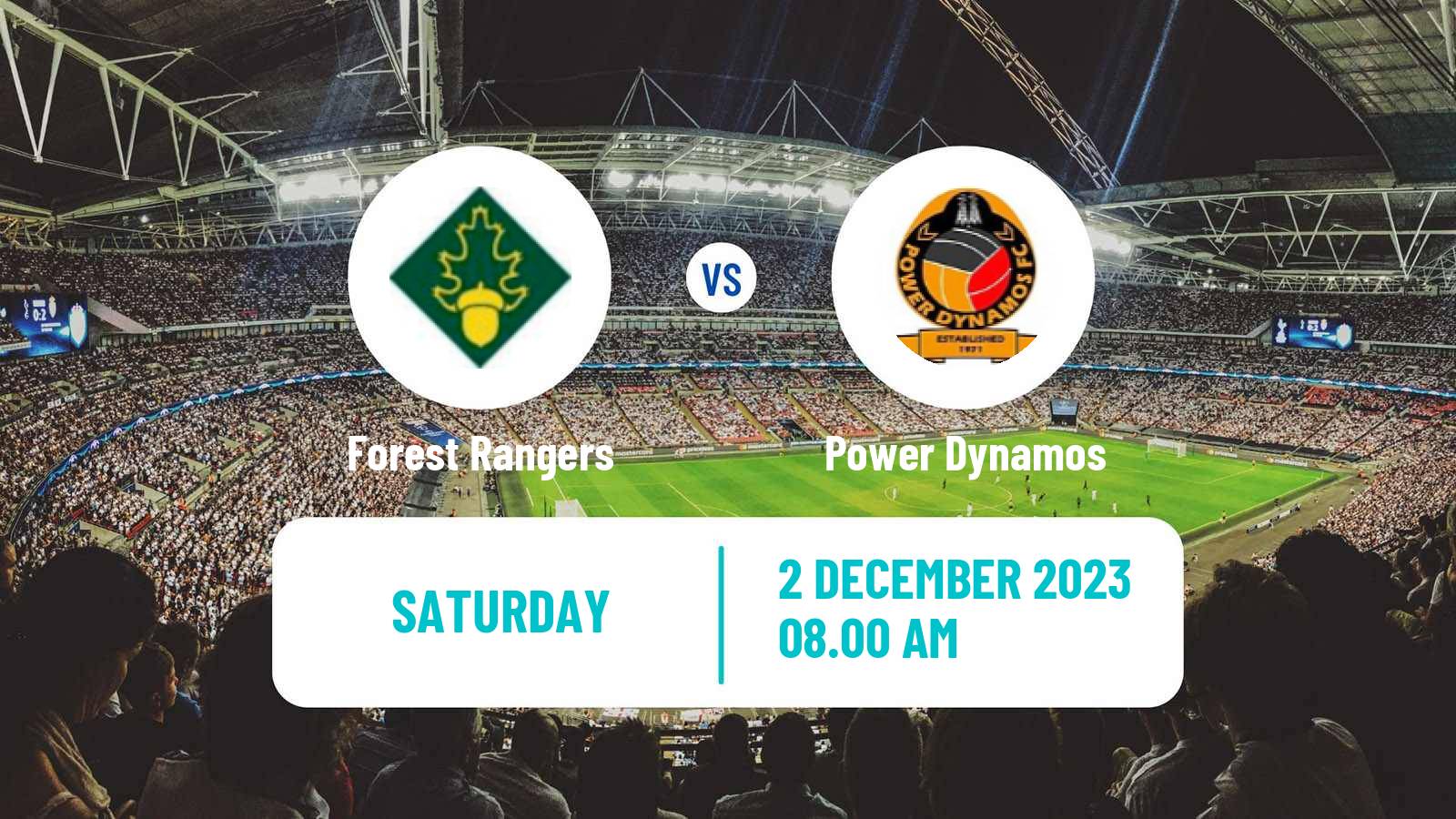 Soccer Zambian Premier League Forest Rangers - Power Dynamos