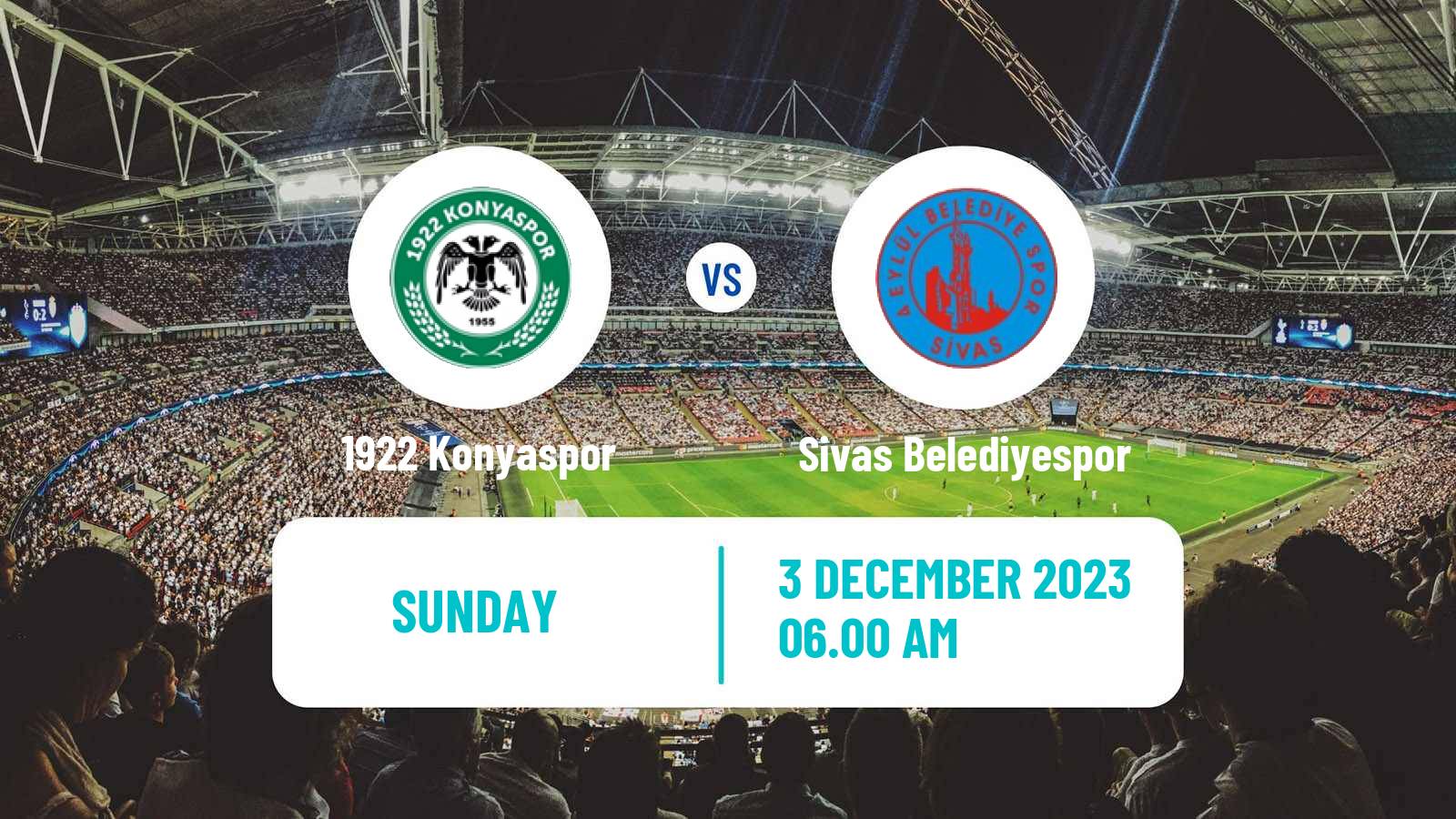 Soccer Turkish 3 Lig Group 3 1922 Konyaspor - Sivas Belediyespor