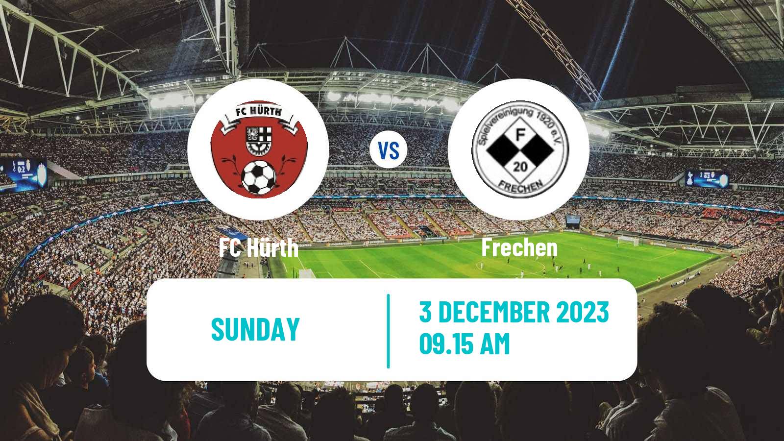 Soccer German Oberliga Mittelrhein Hürth - Frechen