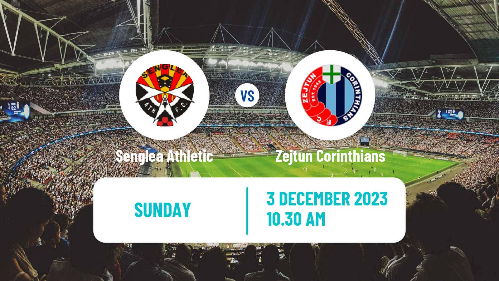 Soccer Maltese Challenge League Senglea Athletic - Zejtun Corinthians