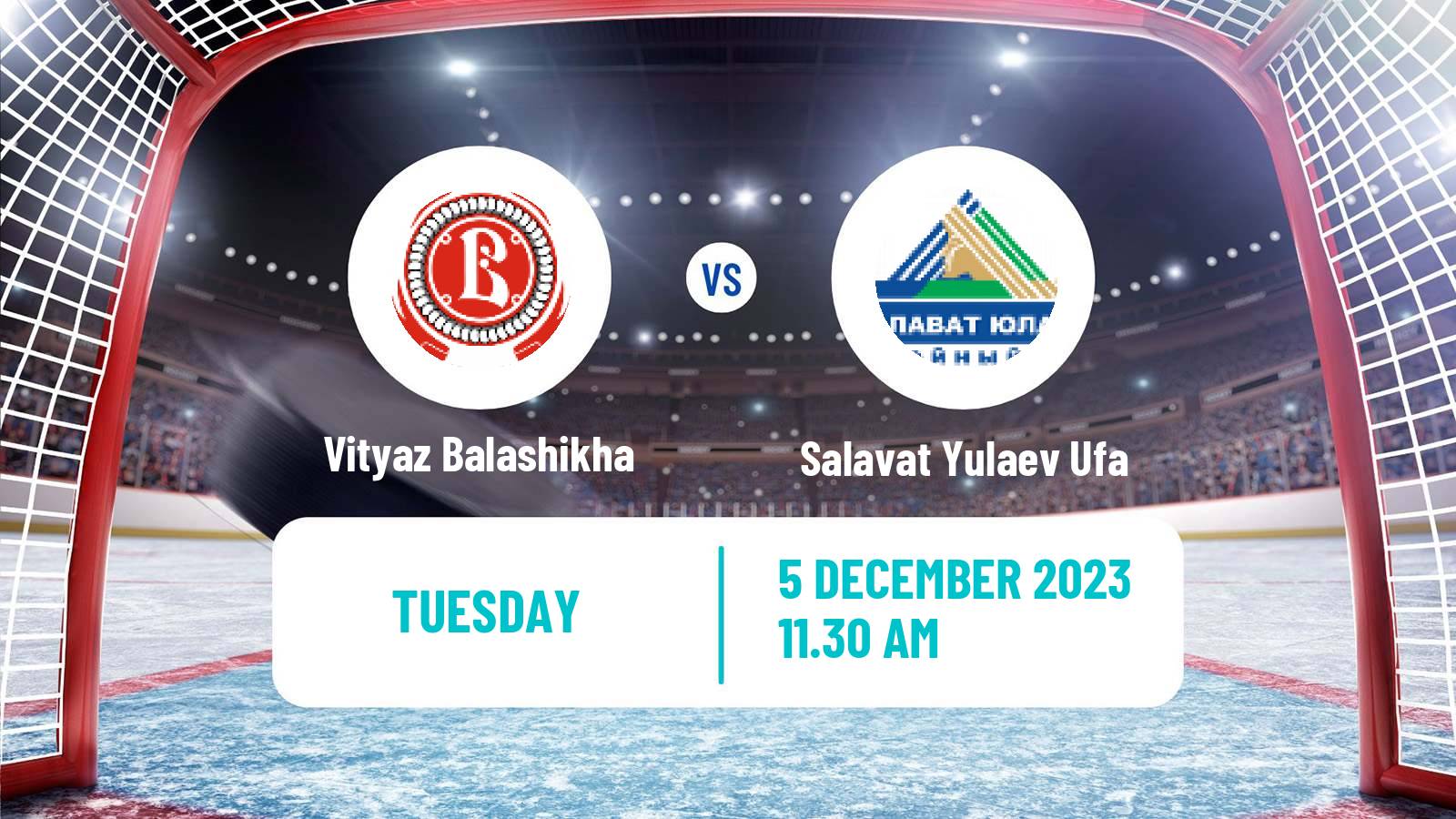Hockey KHL Vityaz Balashikha - Salavat Yulaev Ufa