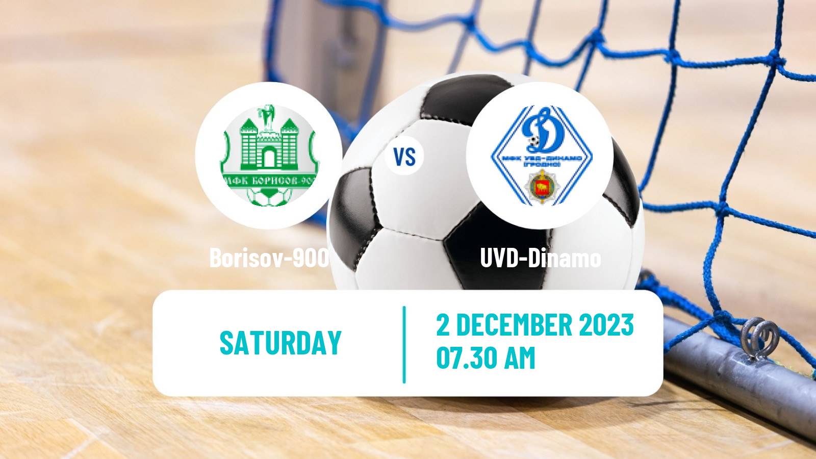 Futsal Belarusian Premier League Futsal Borisov-900 - UVD-Dinamo