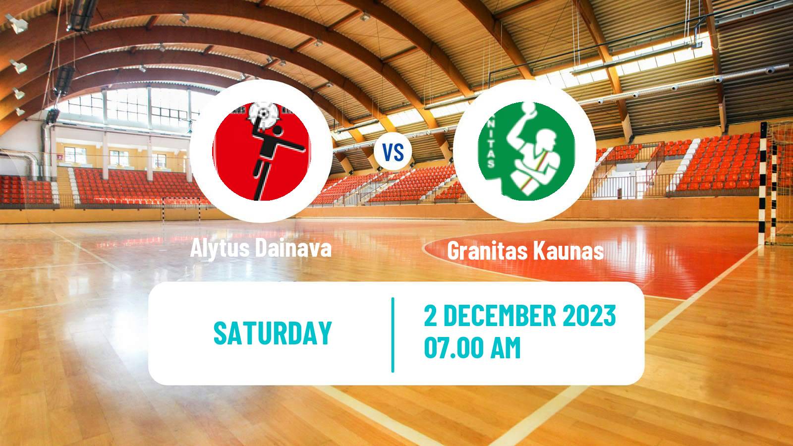 Handball Lietuvos Lyga Handball Alytus Dainava - Granitas Kaunas