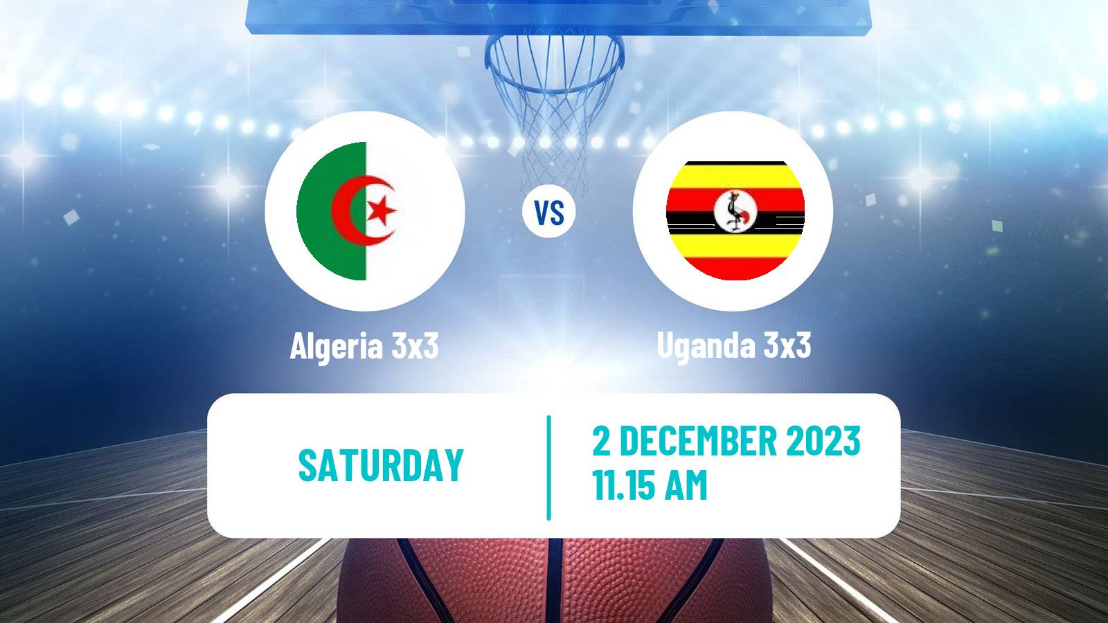 Basketball Africa Cup 3x3 Algeria 3x3 - Uganda 3x3