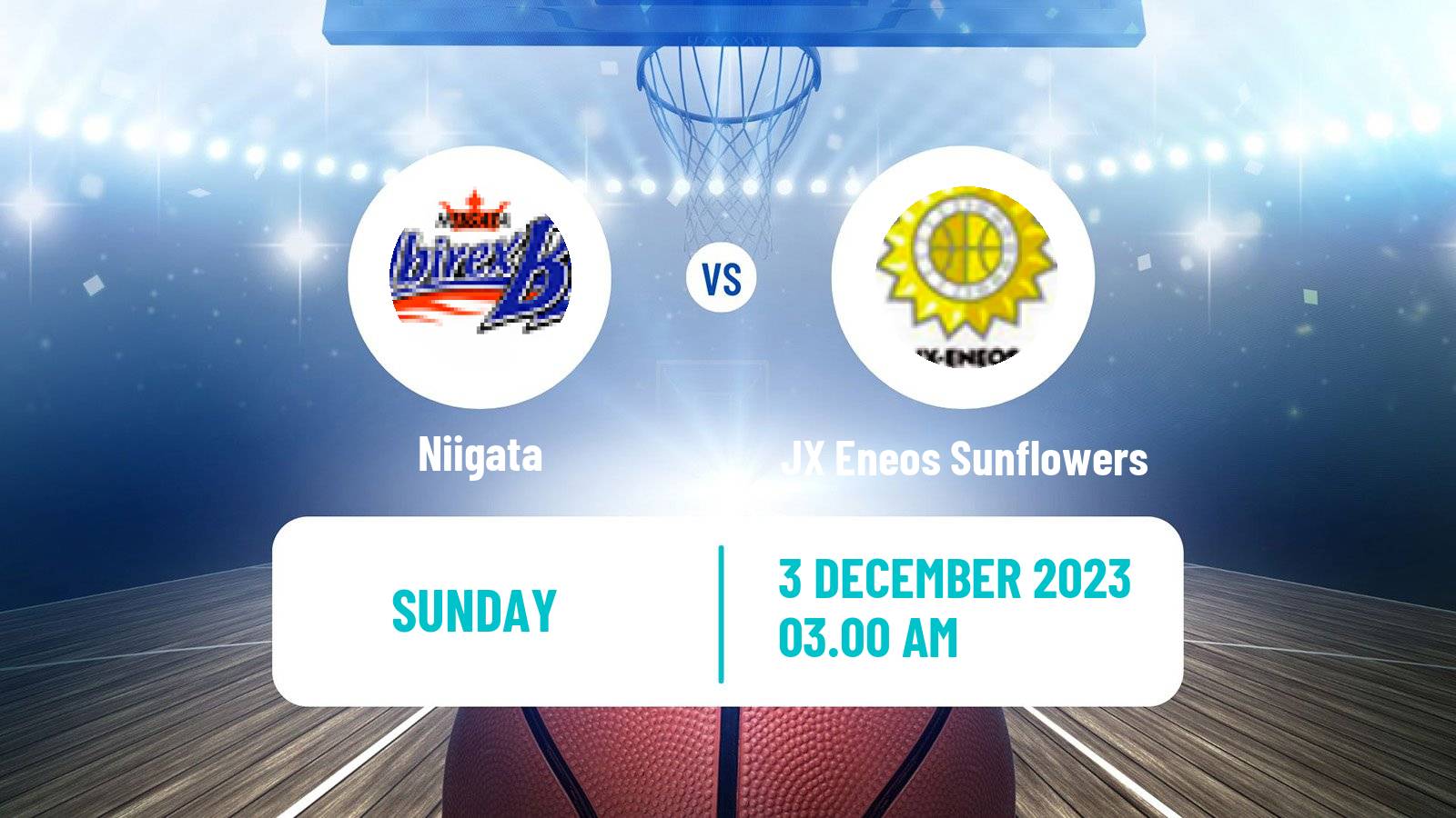 Basketball Japan W League Basketball Niigata - JX Eneos Sunflowers