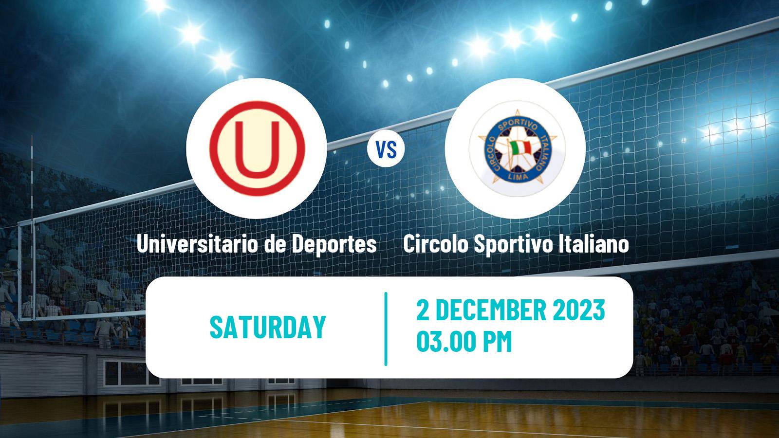 Universitario de Deportes Circolo Sportivo Italiano predictions