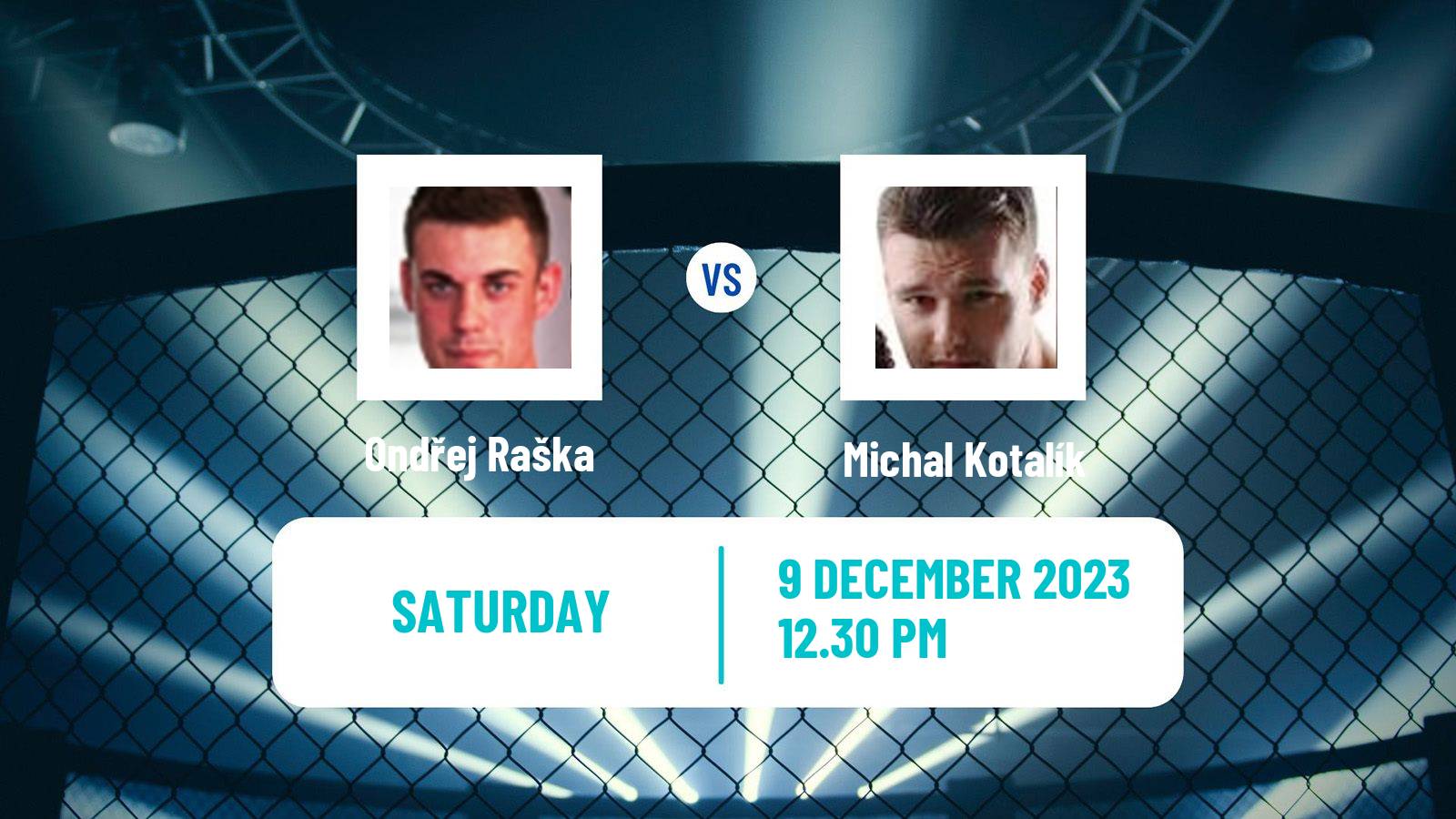 MMA Catchweight Oktagon Men Ondřej Raška - Michal Kotalík