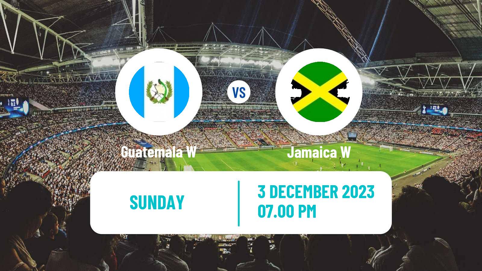 Soccer Gold Cup Women Guatemala W - Jamaica W