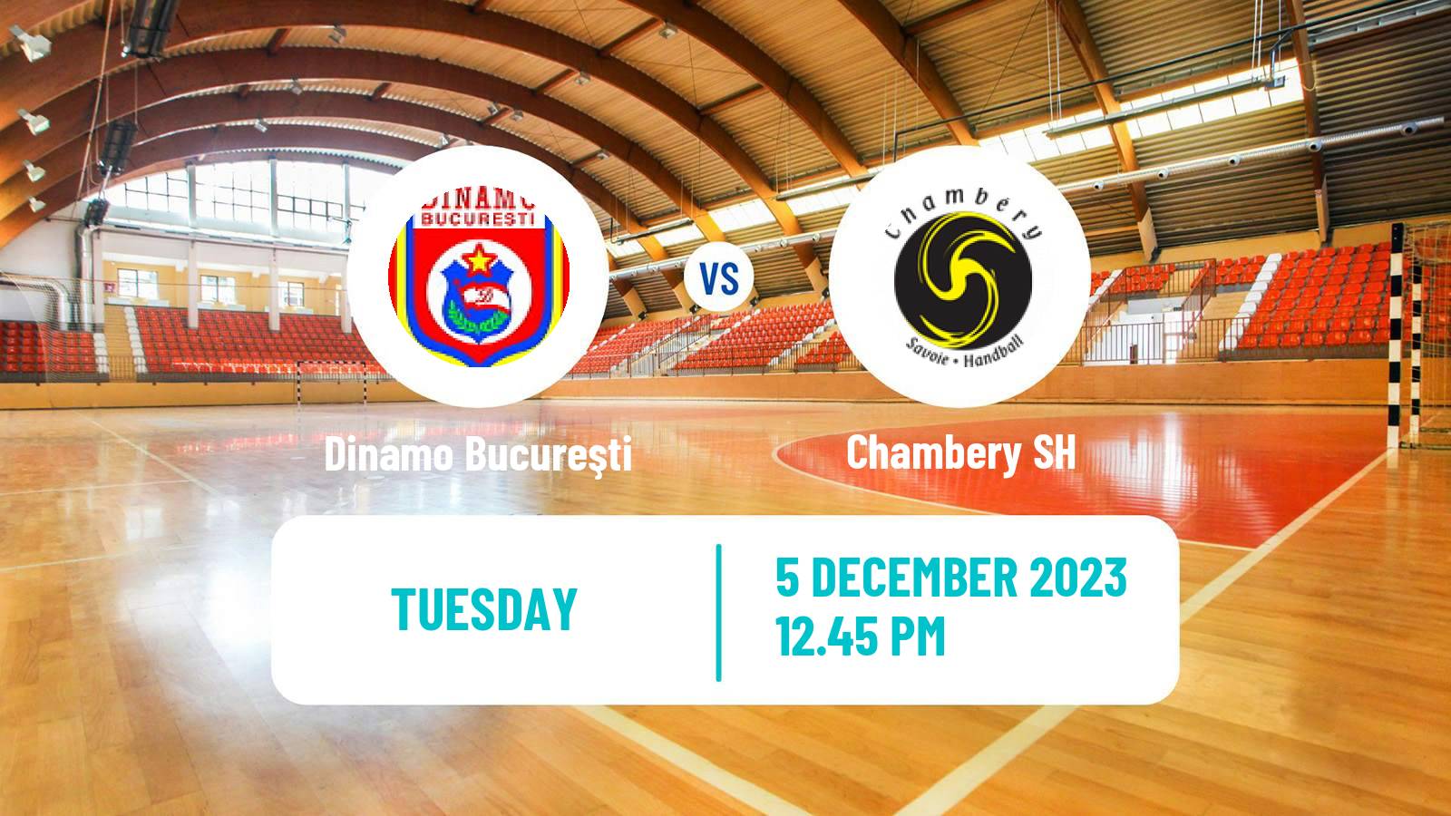 Handball EHF European League Dinamo Bucureşti - Chambery SH