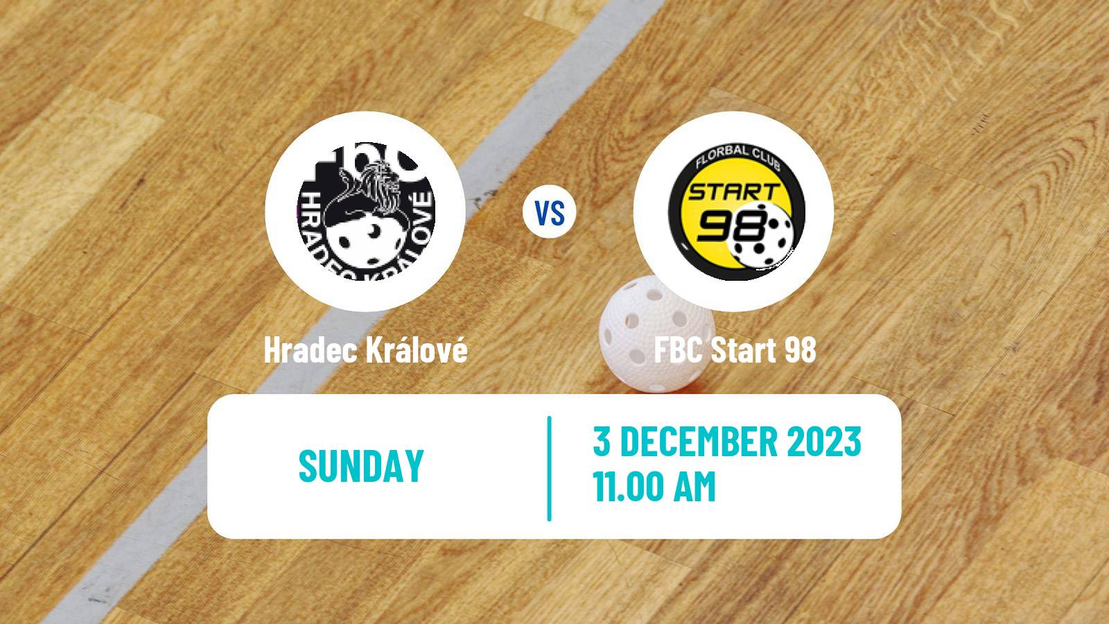 Floorball Czech 1 Liga Floorball Hradec Králové - Start 98