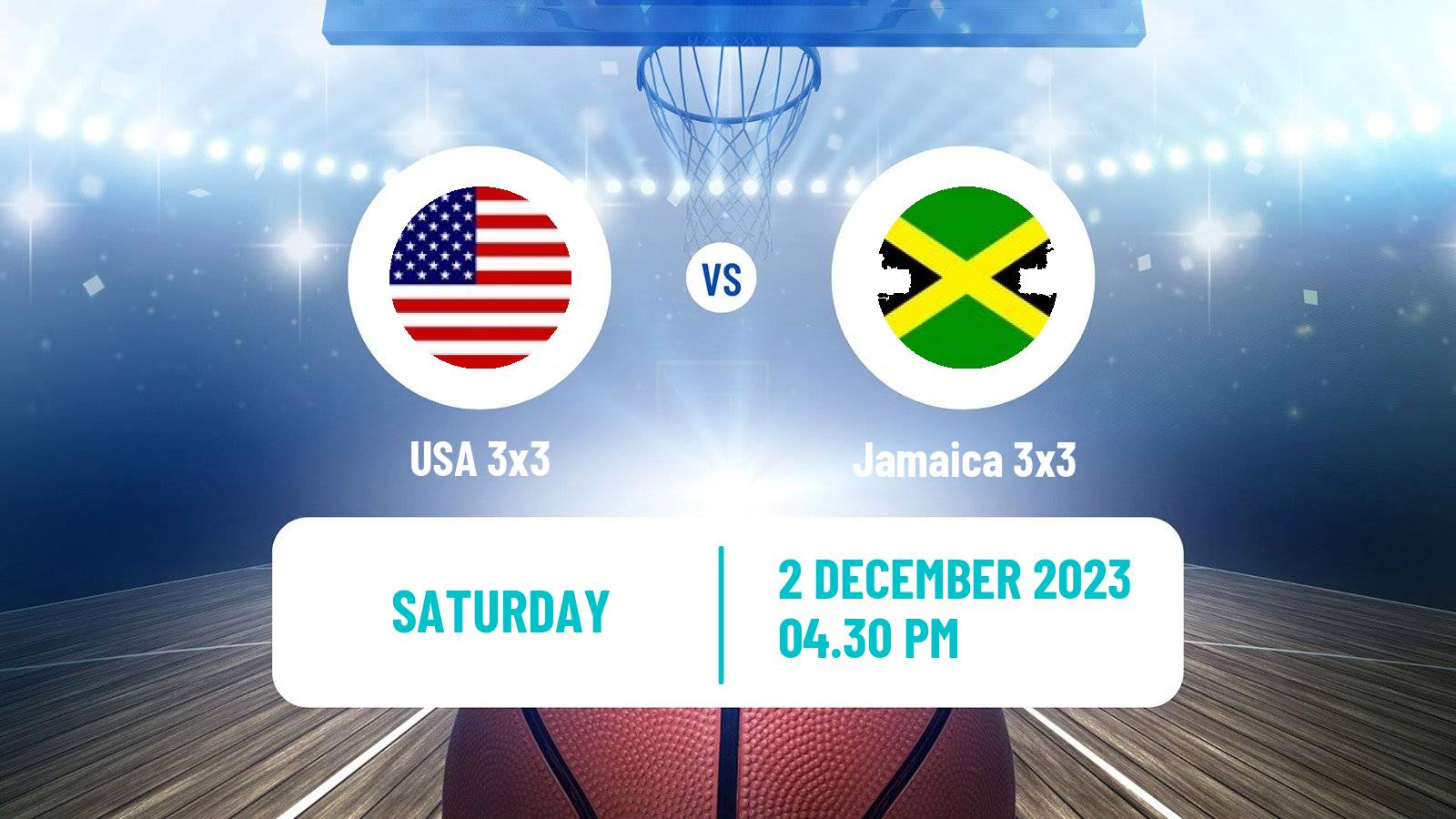 Basketball Americup 3x3 USA 3x3 - Jamaica 3x3