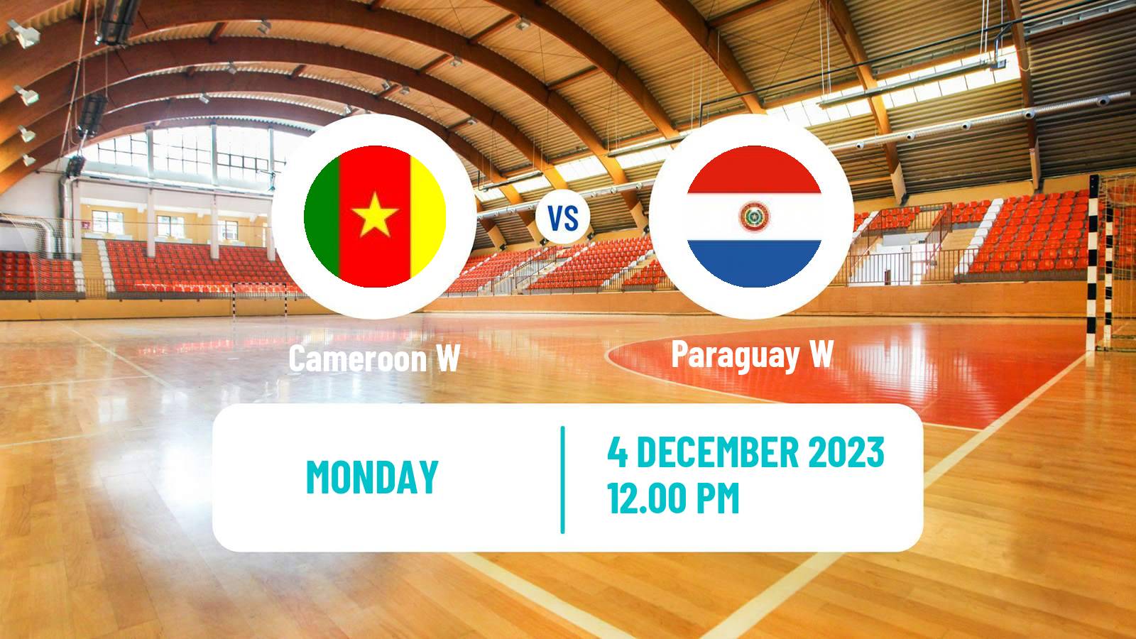 Handball Handball World Championship Women Cameroon W - Paraguay W