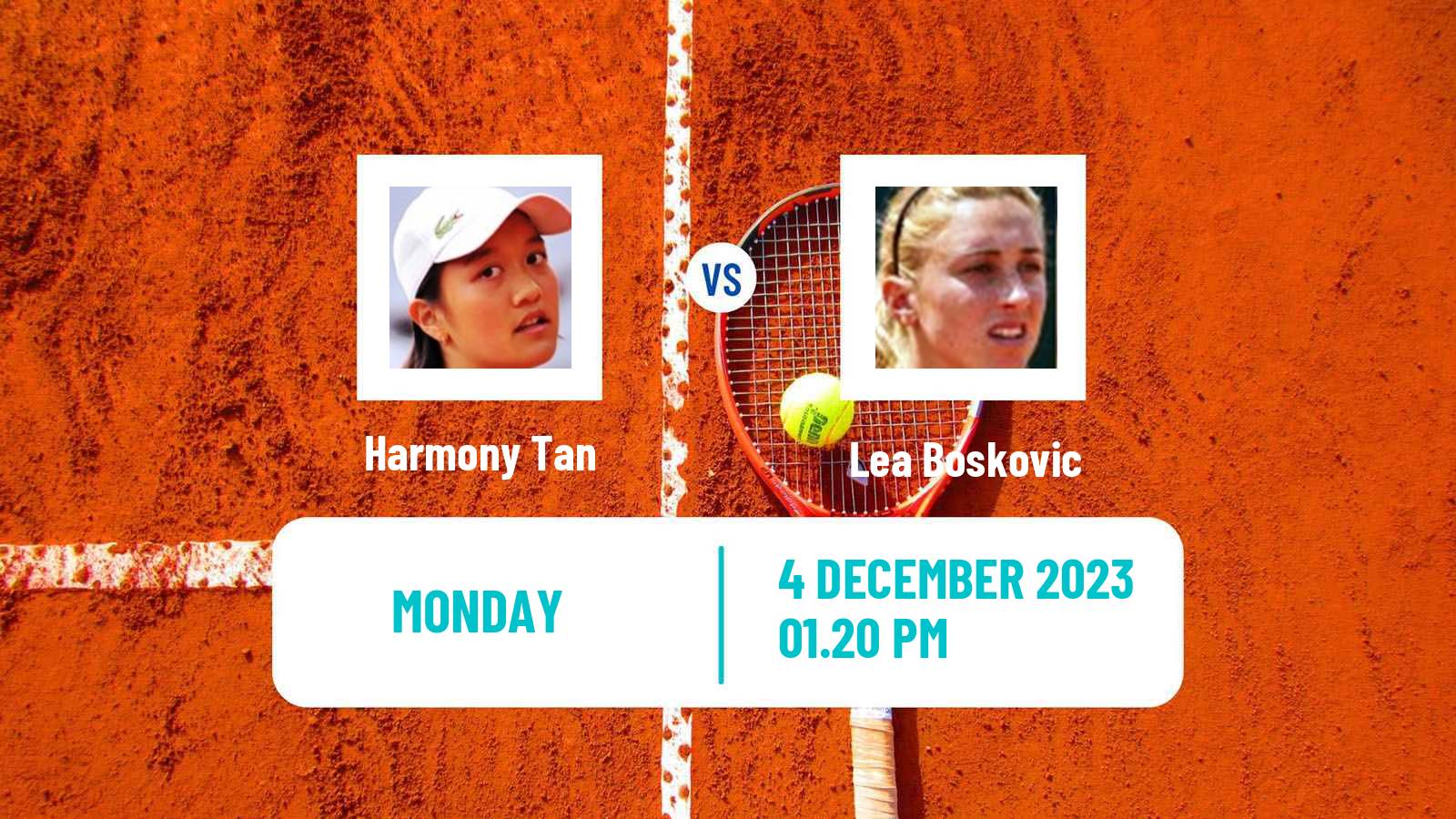 Tennis Angers Challenger Women Harmony Tan - Lea Boskovic