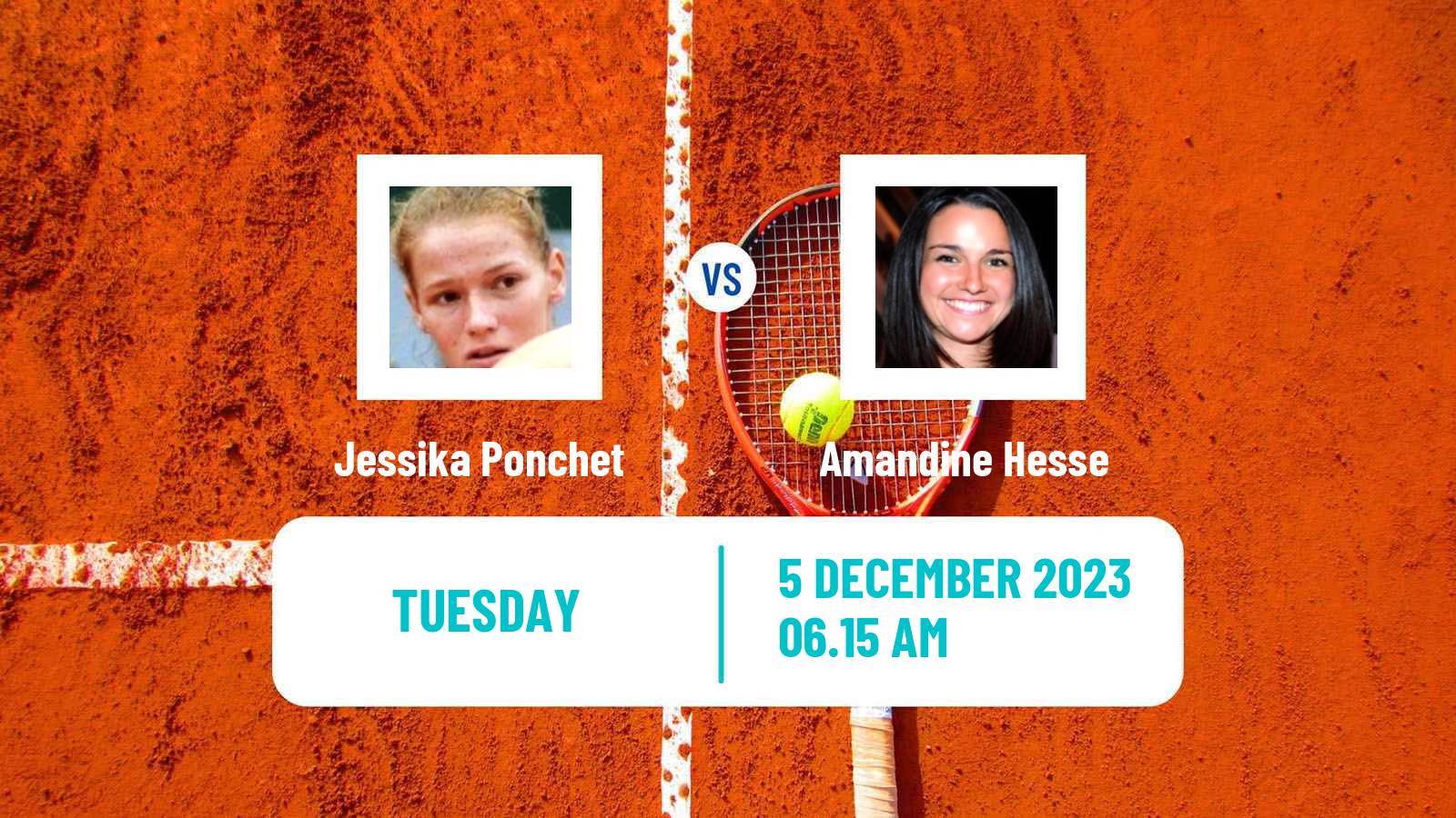 Tennis Angers Challenger Women Jessika Ponchet - Amandine Hesse