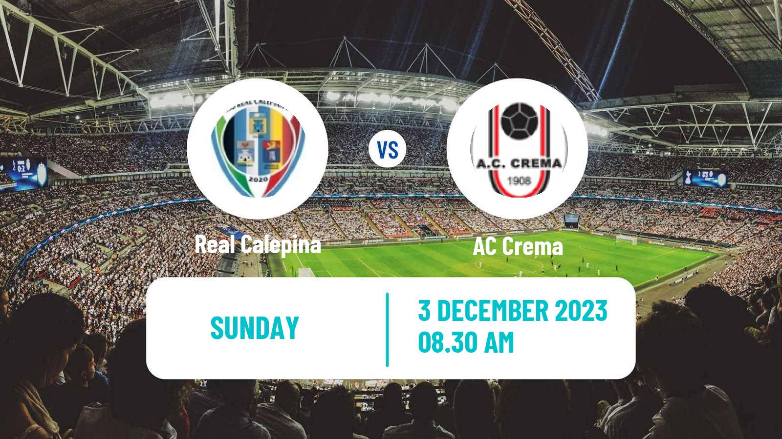 Soccer Italian Serie D - Group B Real Calepina - Crema