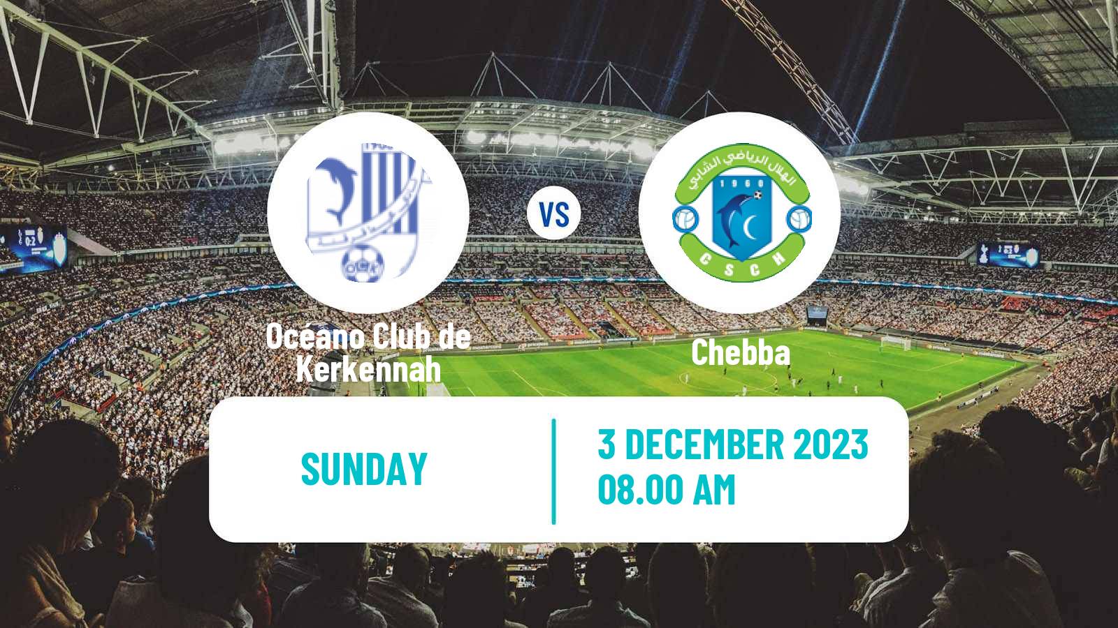 Soccer Tunisian Ligue 2 Océano Club de Kerkennah - Chebba
